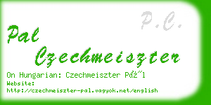 pal czechmeiszter business card